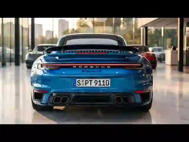 Metallic Blue 911 Turbo S: 0‑100 in 2 Seconds, Track‑Ready Yet Daily‑Friendly