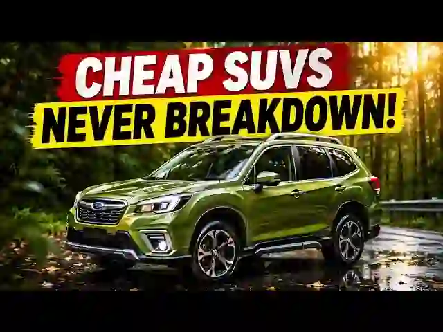 Seven 2026 Compact SUVs That Combine Low Cost and High Reliability