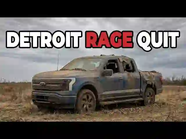 Ford's 'Personal Bullet Train' Fails, Detroit Urged to Commit to EVs