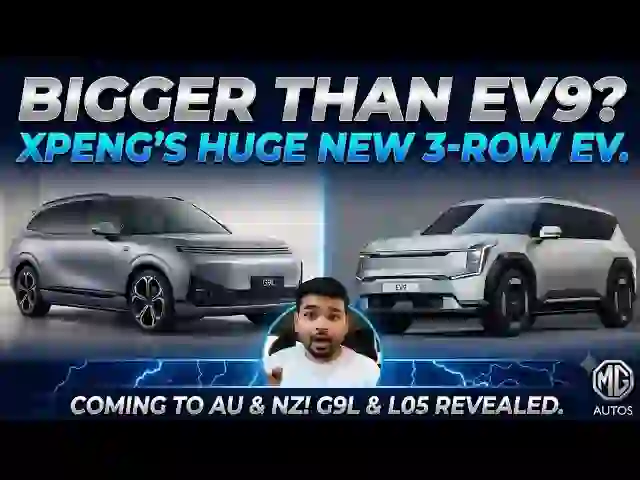 Xbang Unveils Large G9L and Midsize L05 EV SUVs for Australia and New Zealand