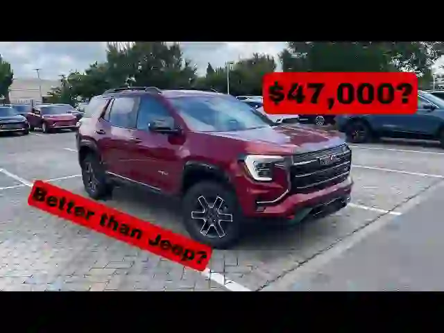 2027 GMC Terrain AT4: Red Compact SUV That Handles Off‑Road With Ease