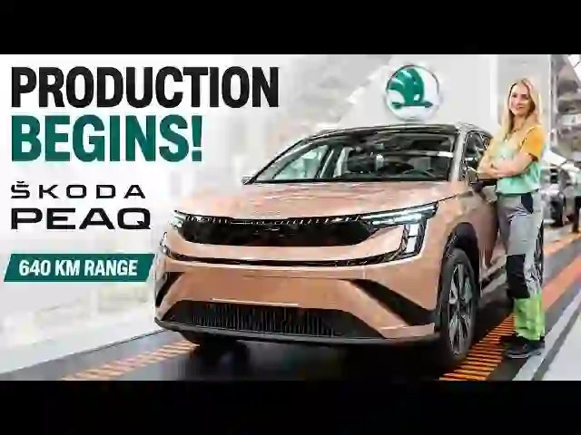 Skoda Launches Full Production of 640‑km‑Range Electric SUV Peak in Czech Republic