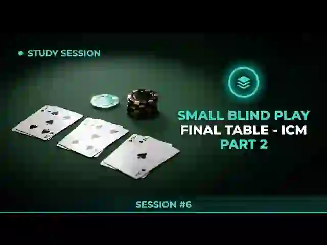 Small Blind Strategy at the Final Table: ICM Pressure, Solver Ranges & Shoving Decisions