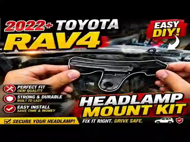 Cut RAV4 Headlight Repair Costs in Half with a DIY Bracket Kit