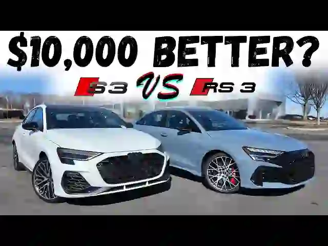 Audi S3 vs RS3: $60k to $75k, 3‑Second Acceleration Gap, and Design Face‑Off