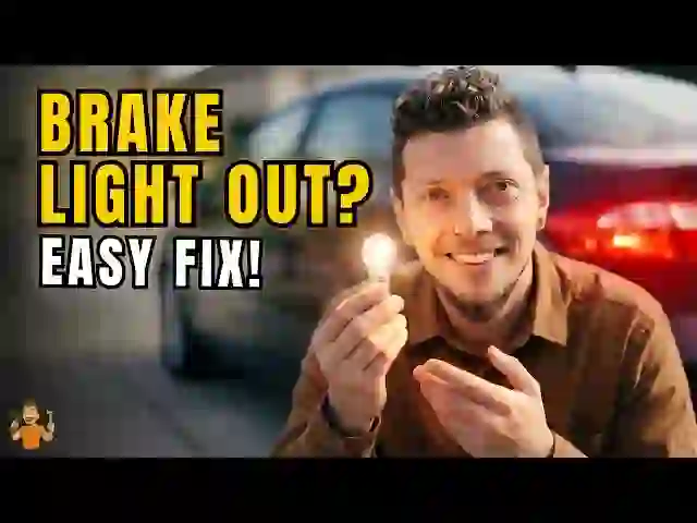 Brake Lights Won’t Turn On? Find the Fault and Swap Out the Bulb in Minutes