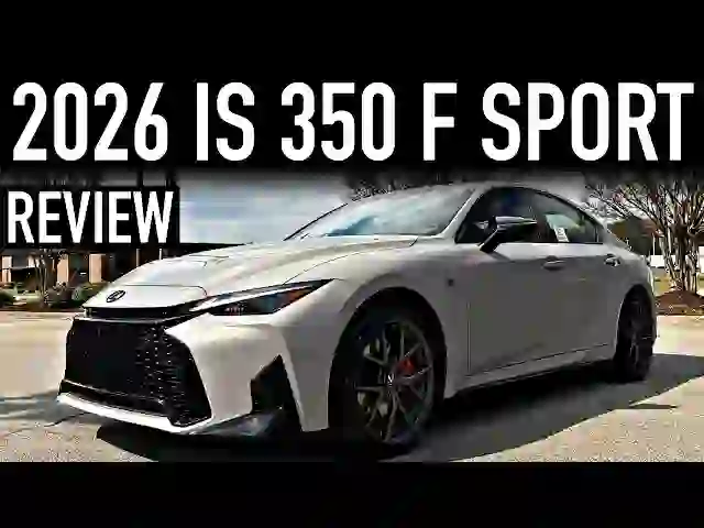 Lexus IS‑350 F‑Sport 2026: Naturally Aspirated V6 and F‑Sport Package Revive Sports Sedan