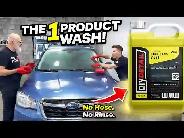 Save Water with a Rinseless Wash—Easy Clean with the Legacy Sponge
