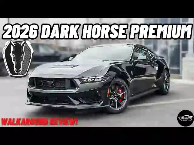 2026 Mustang Dark Horse Premium: 500‑hp V8, Aggressive Design, Premium Comfort