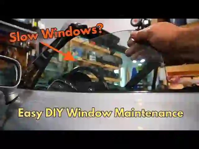 Easy care to keep your Z3 window tracks smooth.