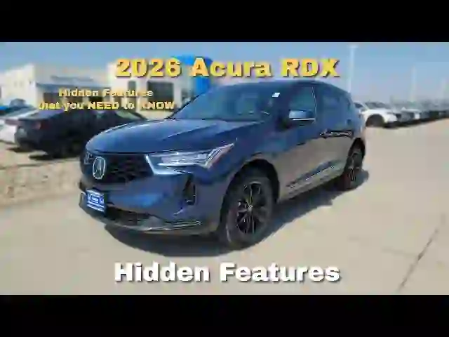 Acura RDX’s Hidden Perks: Auto Windows and Built‑In Car‑Wash Mode for Effortless Driving