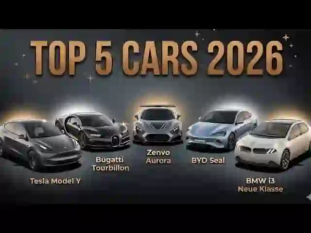 Top 5 Electric & Hypercars: From Tesla Model Y to Bugatti Tourbón