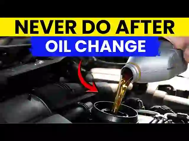 15 Essential Steps to Safeguard Your Engine in the First 24 Hours After an Oil Change