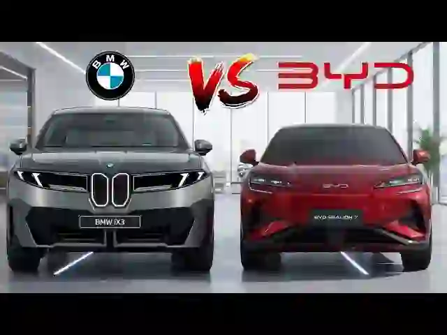 BYD Seal 07 vs BMW iX3: Price, Acceleration and Range Showdown